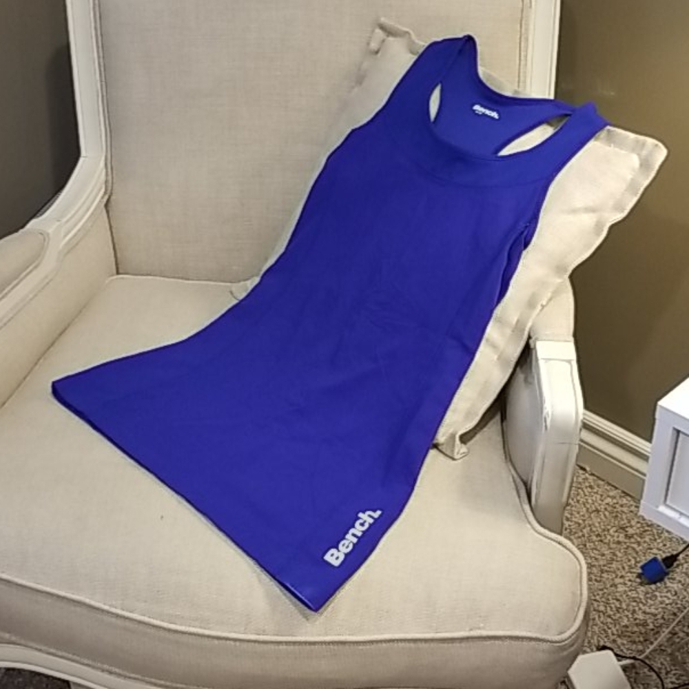 Royal blue Bench tank